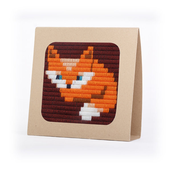 Baby Fox Needlepoint Kit
