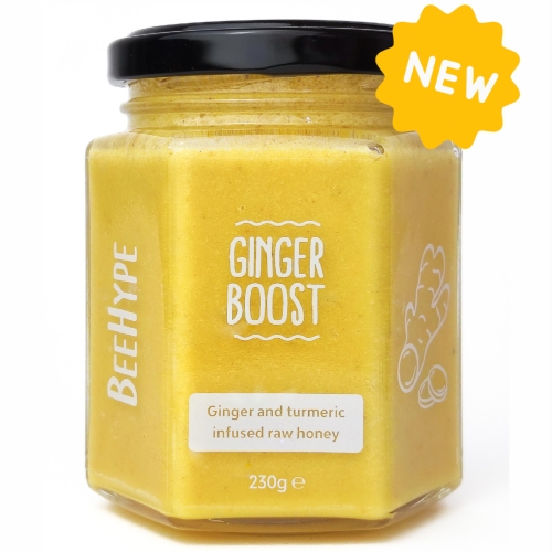 Ginger Boost - Raw honey with ginger and turmeric