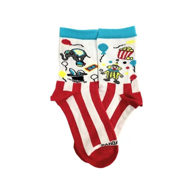 Fun Circus Socks from the Sock Panda (Ages 3-7)