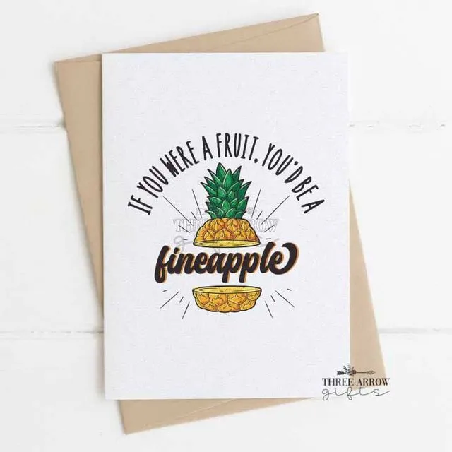 If You Were a Fruit, You'd Be a FineAPPLE Card