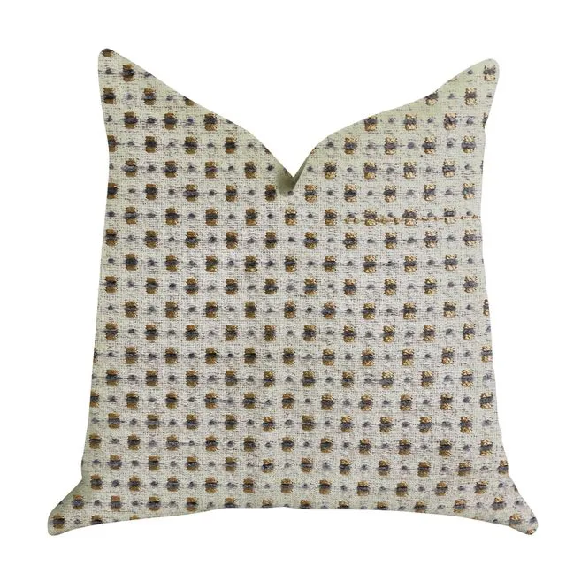 Plutus Haven Pointe Patterned Luxury Throw Pillow