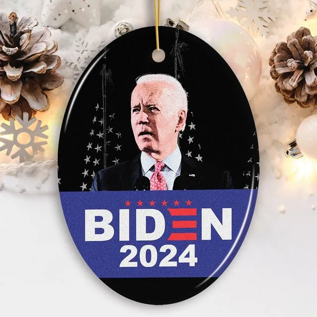 Joe Biden for President 2024 Ornament