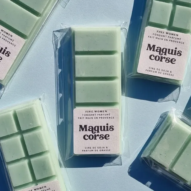 Les tablettes de fondant parfumé Maquis corse