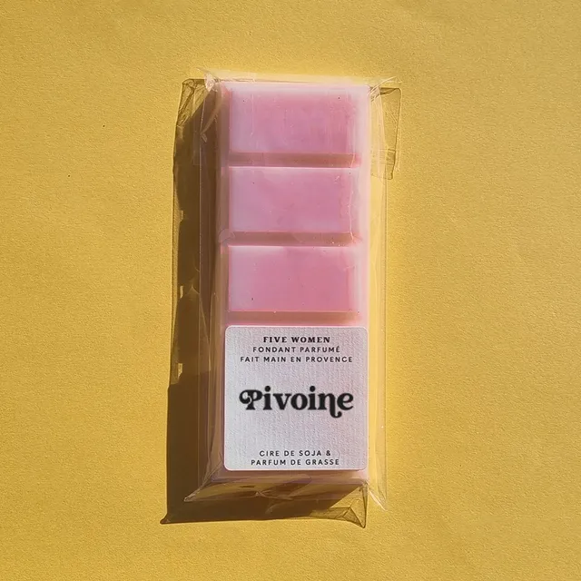 Les tablettes de fondant parfumé Pivoine