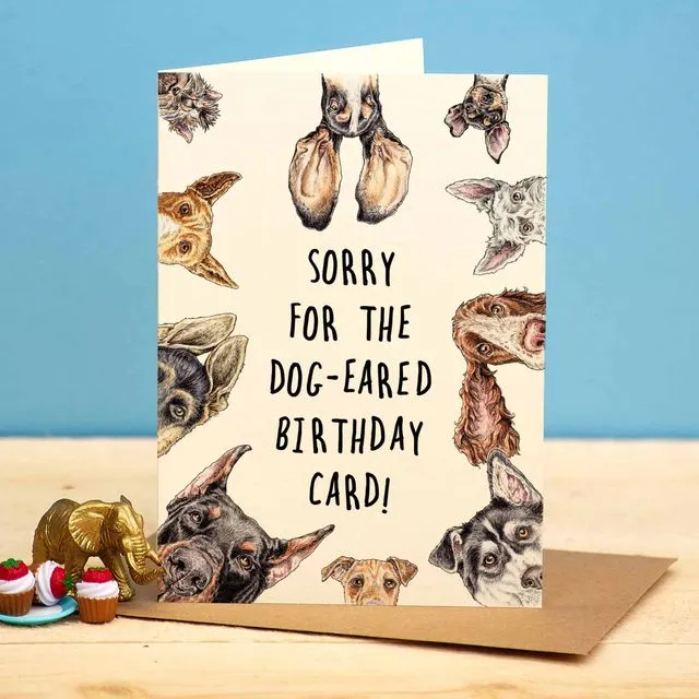 Dog Eared Card - Funny Dog Card - Everyday Card