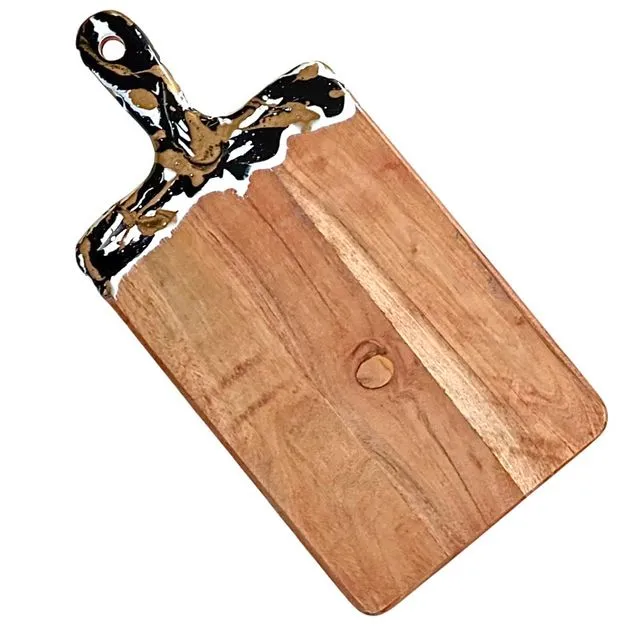 Acacia Resin Wood Platter