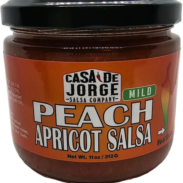 Peach Apricot Salsa - Mild