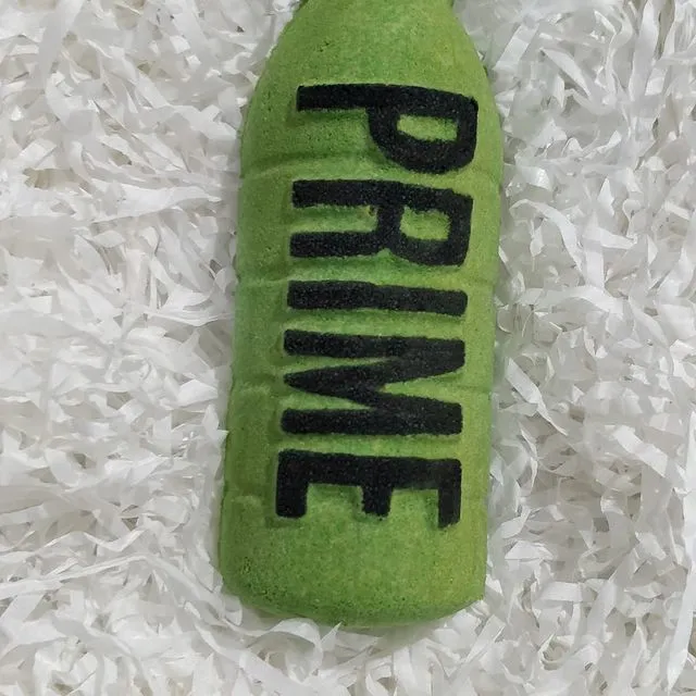 Prime Green bath bomb