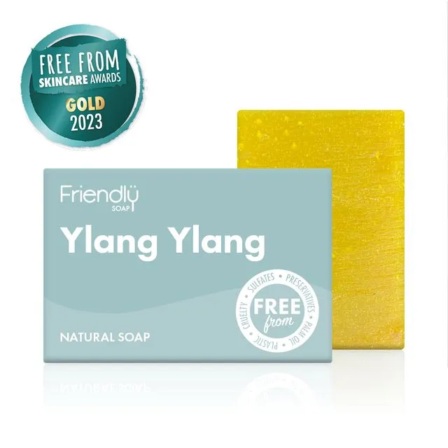 Ylang Ylang Vegan Soap Bar (6 x 95g)