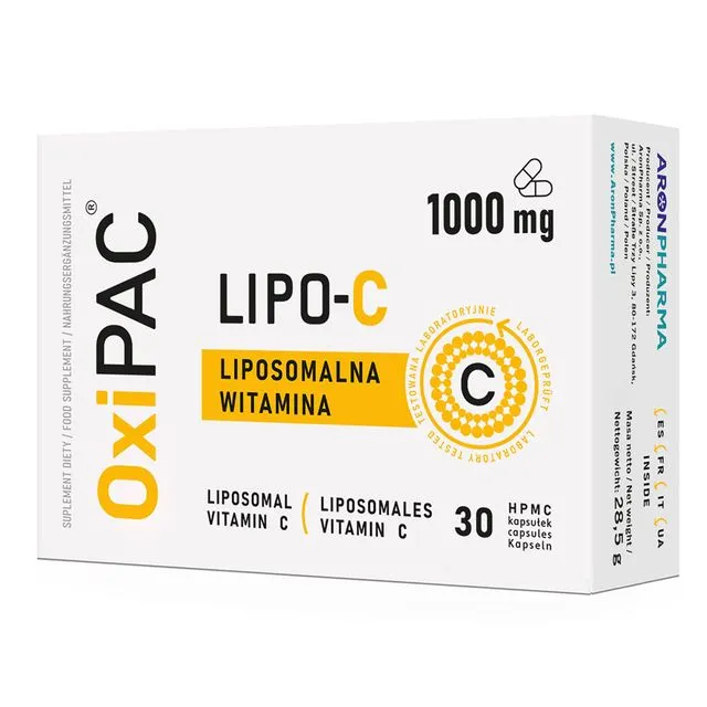 OxiPAC Lipo 30 Capsules Powder Liposomal Vitamin C