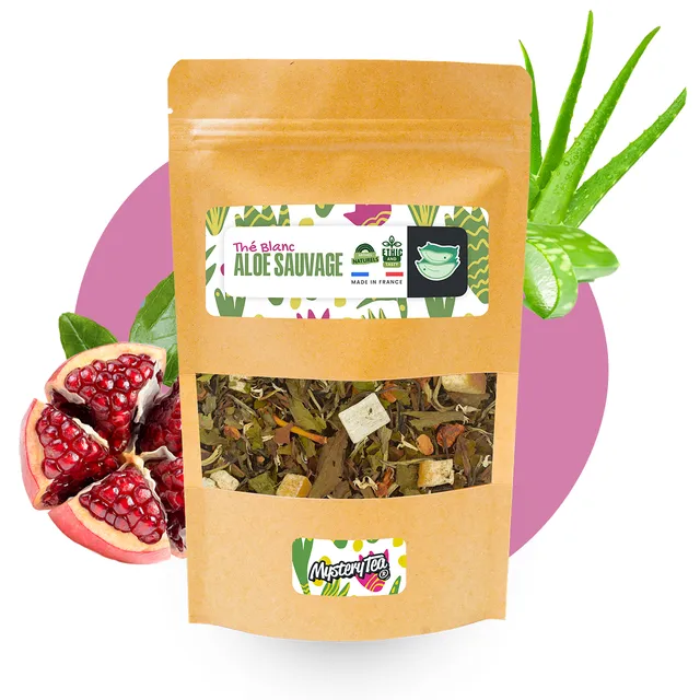 Aloe Sauvage - Bulk 1kg (White tea pomegranate cassis aloe vera)