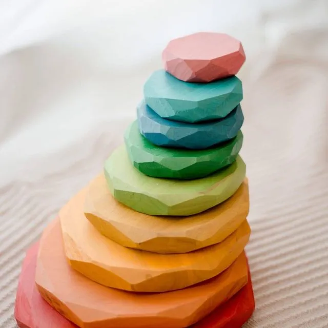 Coloured Stacking Stones
