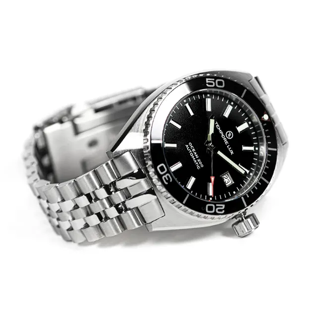 OCEAN 200 Automatic 01 Black watch - Assembled in Spain