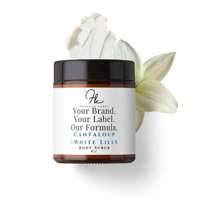 Body Butter Cantaloup +White Lilly