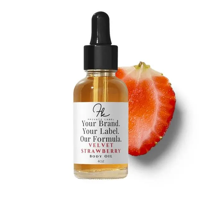 Body Oil Velvet Strawberry
