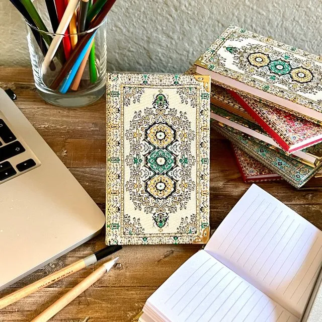 Small Notebook, Boho Journal for Women, Handmade Notebook
