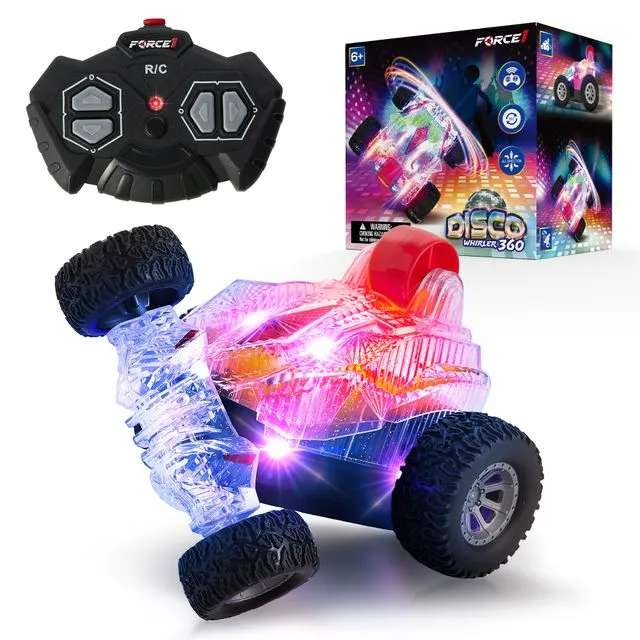 Disco LED Whirler Summer Toy Stunt Car