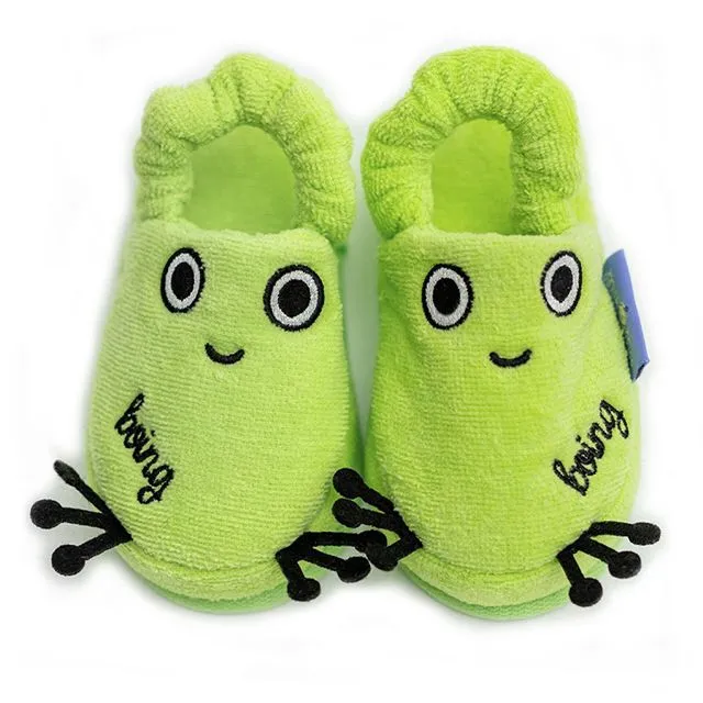 Milk&Moo Cacha Frog Toddler Slippers