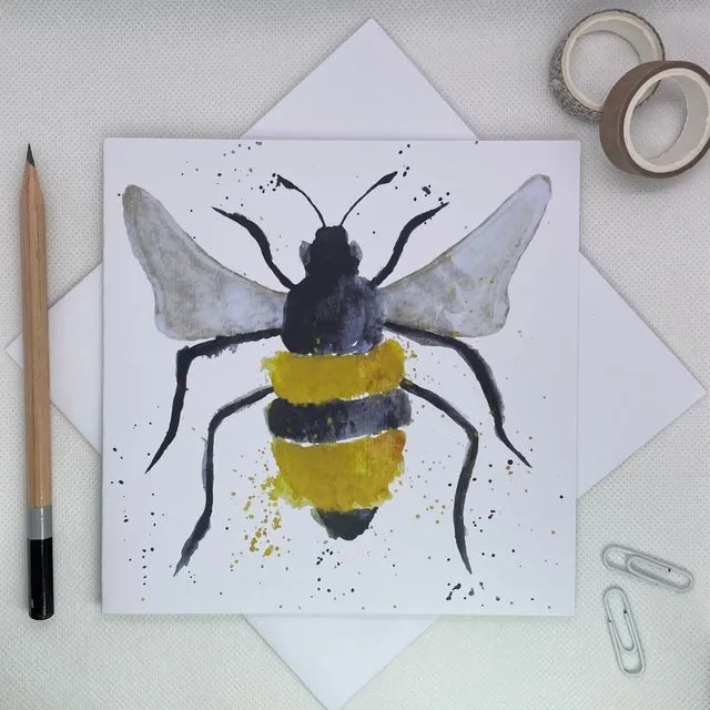 Bee Greetings Card