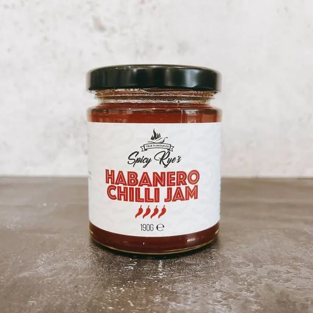 Habanero Chilli Jam (pack of 6)