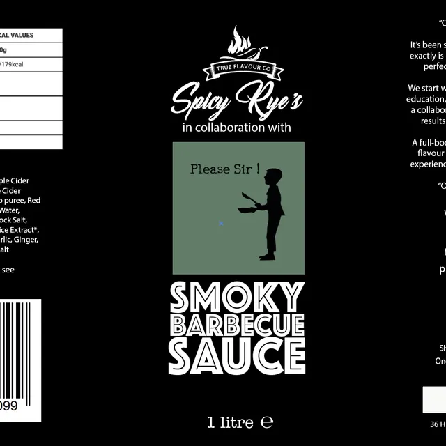 Smoky BBQ Sauce 1 litre