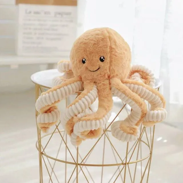 Simulation Octopus Plush Toy - Orange
