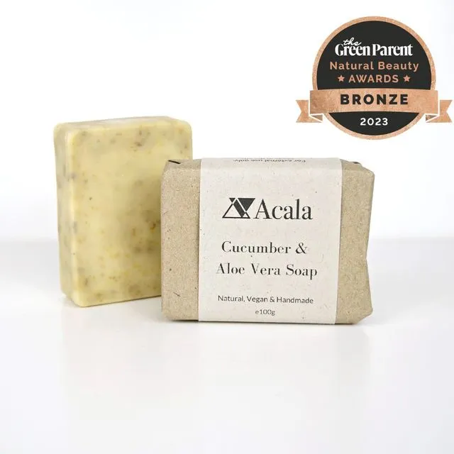 NEW Cucumber & Aloe Vera Soap from Acala
