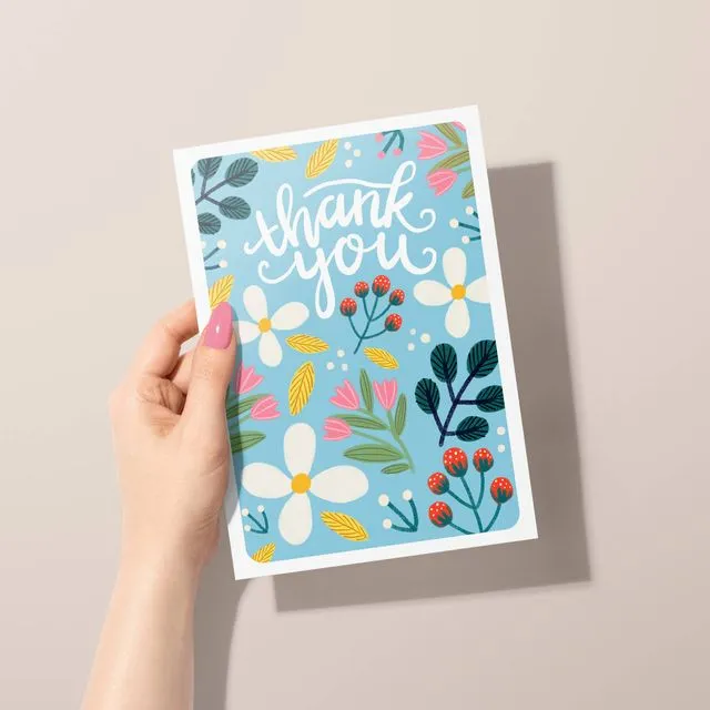 Thank you Greetings Card