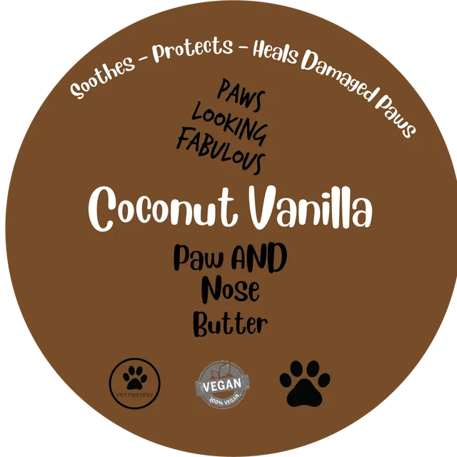 Vanilla & Coconut Paw & Nose Butter Balm for Dogs
