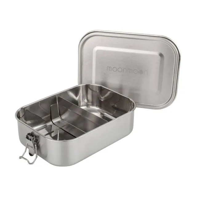Stainless Steel Lunch Box with Divider | Bento Box