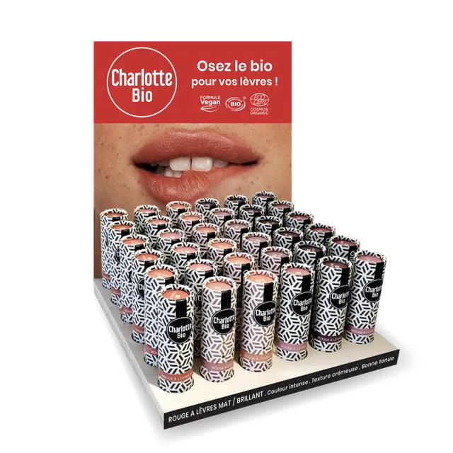 Lipsticks display - 36 units