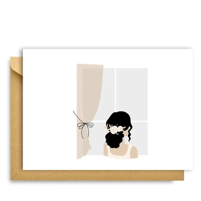 WINDOW &amp; WIFE TO BE CARD