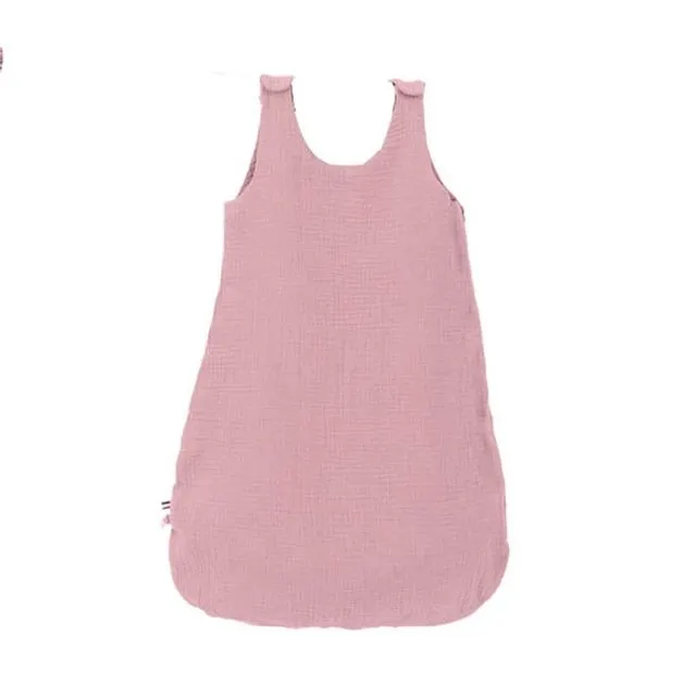 Organic Cotton Summer Sleeping Bag - Pink