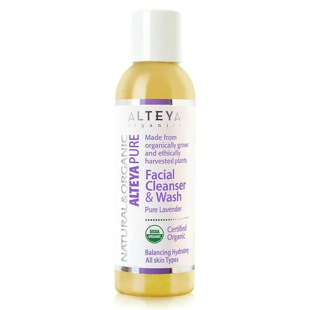 Organic Facial Cleanser & Wash - Pure Lavender 150ml