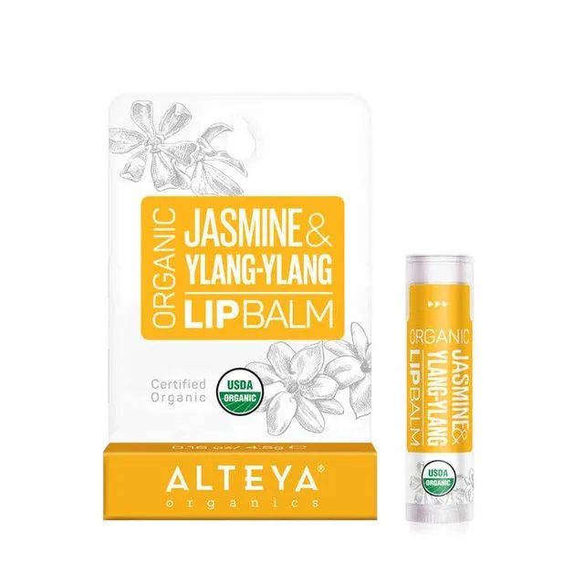 Organic Lip Balm Jasmine & Ylang-Ylang