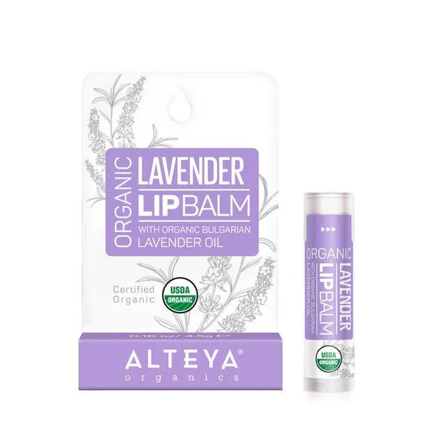Organic Lip Balm Lavender