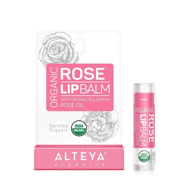 Organic Lip Balm Rose