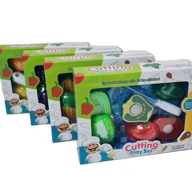 Kids toys - 8-piece cutting food play sets