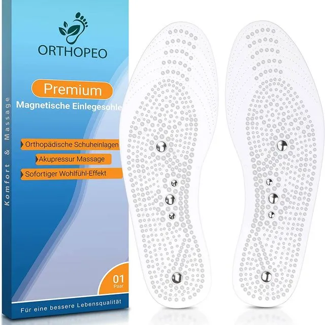 Orthopeo premium magnetic insoles for men