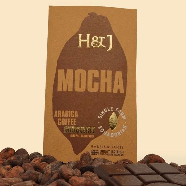 Mocha Chocolate Bar - Case of 10