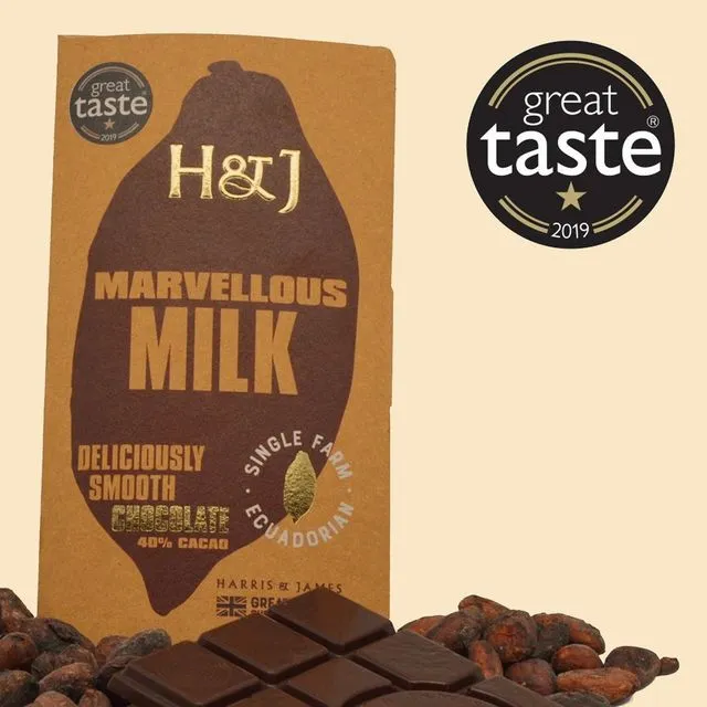 Marvellous Milk Chocolate Bar - Case of 10