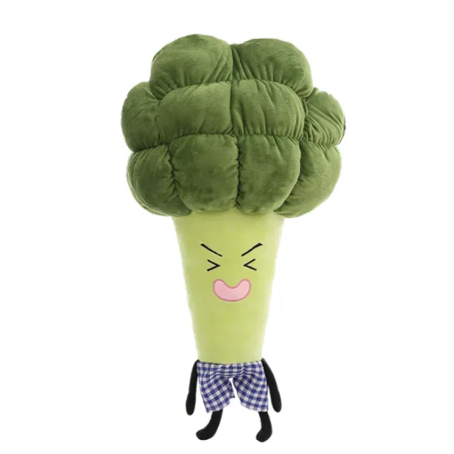 Vegetable Broccoli Plush Toy Dark Green (65cm/25.6in)
