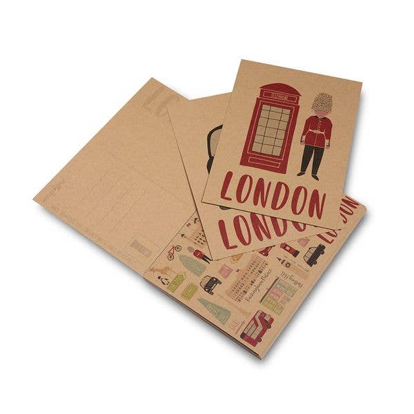 London Adventures Postcards Set of 20