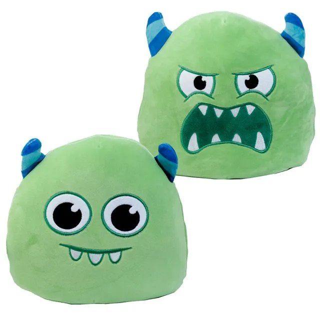 Squidglys Gary the Green Monster Reversible Monstarz Toy