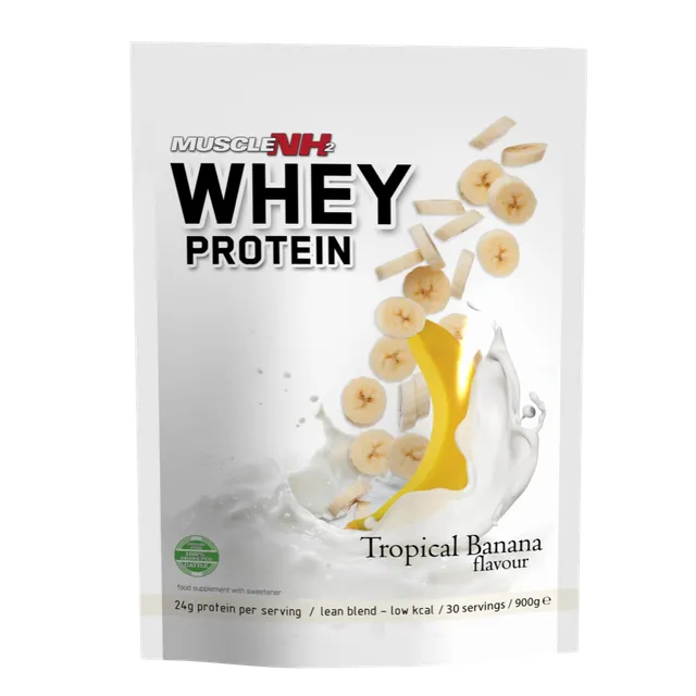Muscle NH2 Whey Protein 900g - Tropical Banana Flavour