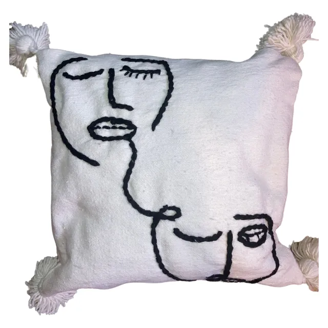 Line Art Artful Weave Pillows