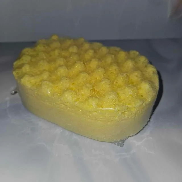 Exfoliating soap sponge - Iced pineapple