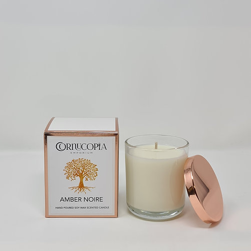Amber Noire 20cl Scented Soy Wax Candle