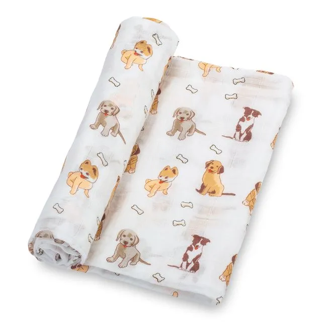 Woof Woof - Baby Swaddle Blanket Set