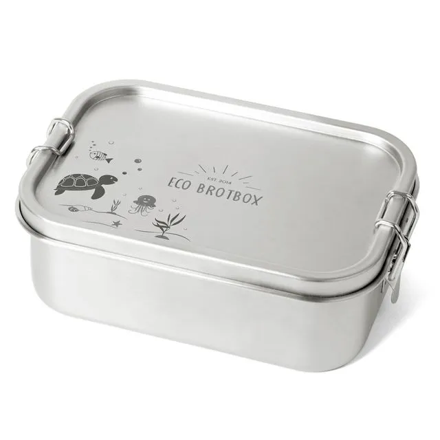 Yogi Box+ Turtle Edition - Single-layer stainless steel lunchbox, leak-proof with engraving (0.8L) (Copy)